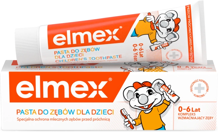 RADA SP.J.A.RUTKOWSKI Elmex, pasta do zębów dla dzieci 0-6 lat, 50 ml