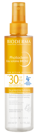 BIODERMA PHOTODERM BRONZ SPF30+ DWUFAZOWA WODA NAWILŻAJĄCA 200ML