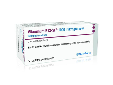 Vitaminum B12-SF 1 mg 50 tabletek