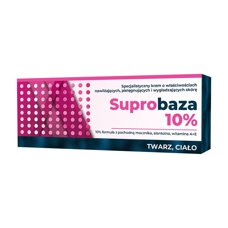 S-LAB Suprobaza 10%, krem z mocznikiem, alantoiną i witaminą A i E, 30 g — Inhaltsstoffe und Bewertung