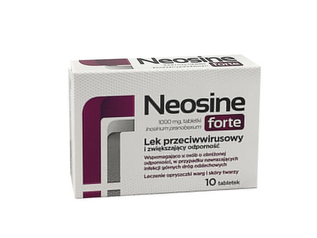 Neosine forte 1000 mg, 10 tabletek