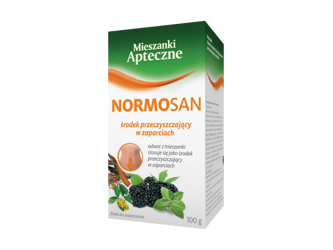 Normosan, zioła do zaparzania, 100 g 
