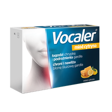 VOCALER MIÓD CYTRYNA 12 PASTYLEK DO SSANIA