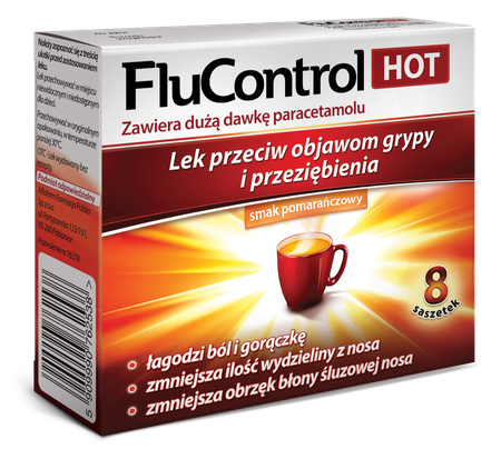 Flucontrol Hot 8 saszetek