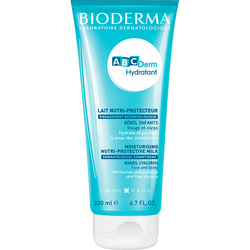 Bioderma Abcderm Hydratant, nawilżające mleczko do ciała, 200 ml