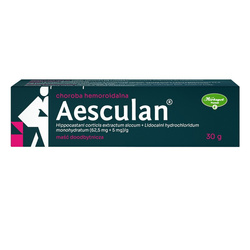 Aesculan, maść doodbytnicza, 30 g