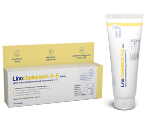 LINOCHOLESTEROL A+E Lekki Krem cholesterolowy 80G