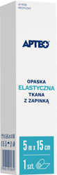 Opaska elastyczna 5 m x 15 cm, 1 sztuka (Apteo)